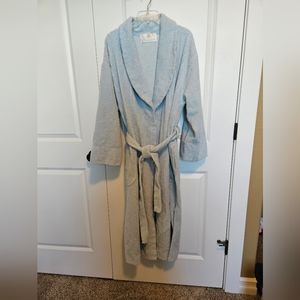 STAN HERMAN Robe chenille shawl collar Vintage